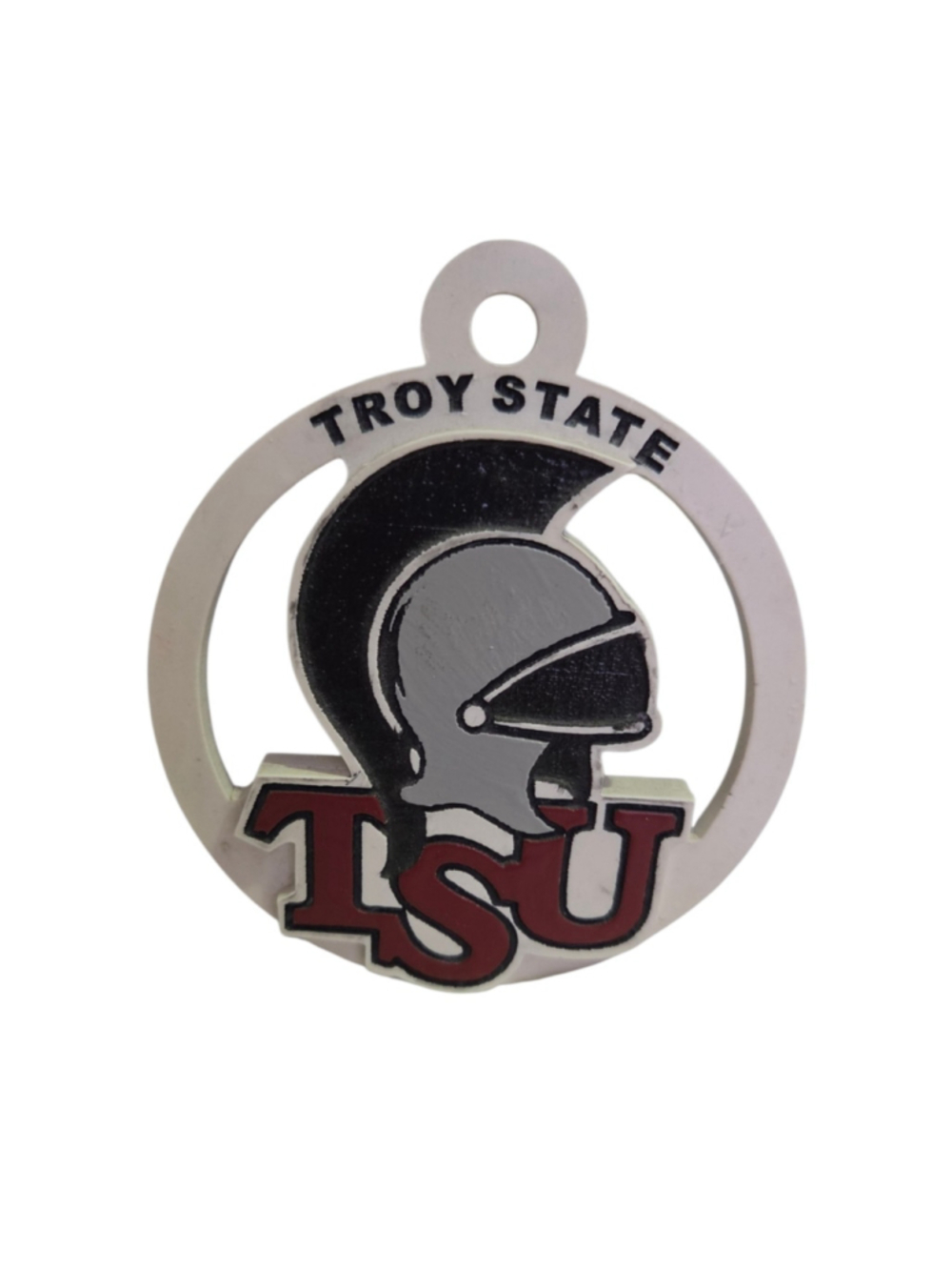 Vintage Troy State TSU Marble Mountain Creations Limited Edition Ornament NEW